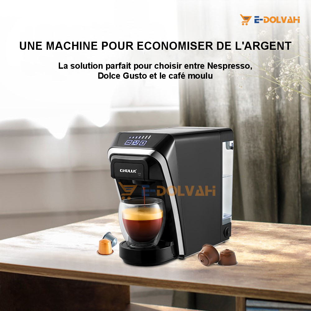 Mini Machine à Café Italienne DG /000101– L’expresso qui vous suit partout