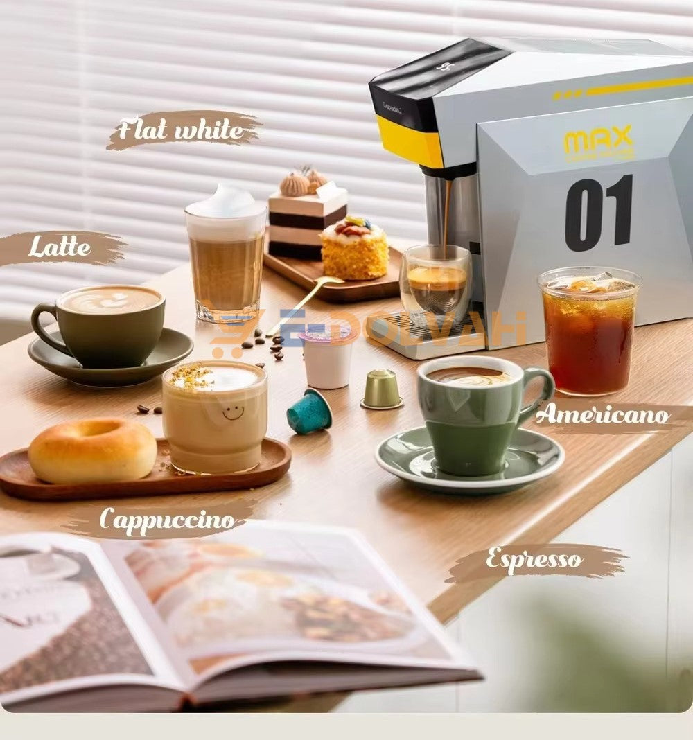 DG NS Machine à Expresso 3-en-1/000100 – Café Barista à Domicile