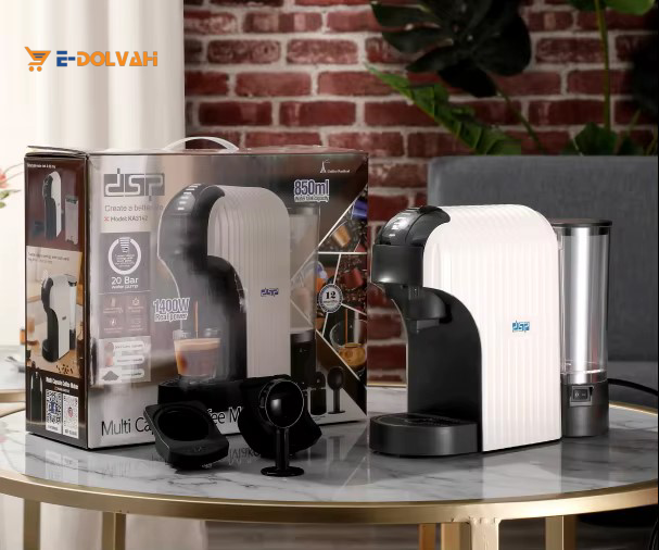 DSP Café Multi-Capsules /000104 – L'art du café chez vous, version 3-en-1 !