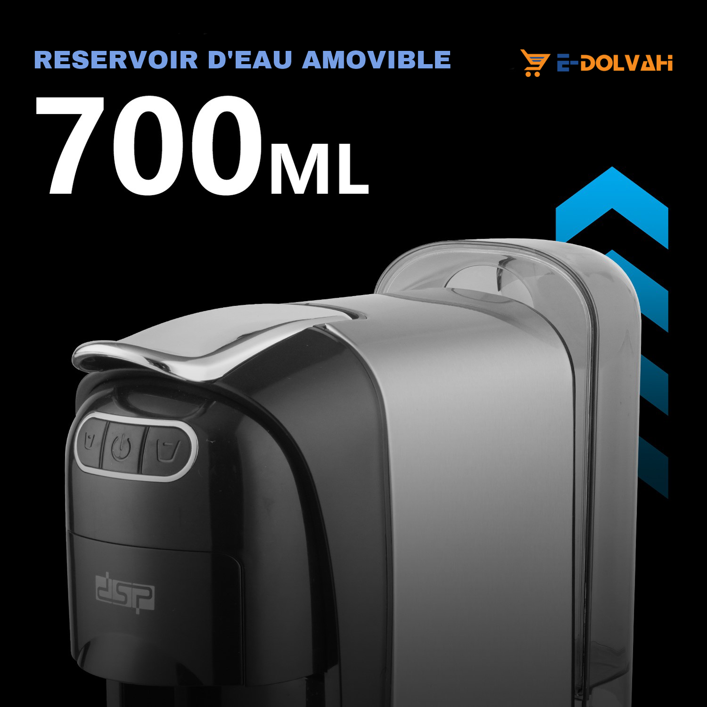 Cafetière DSP Pro/000103, multi-capsules à service unique
