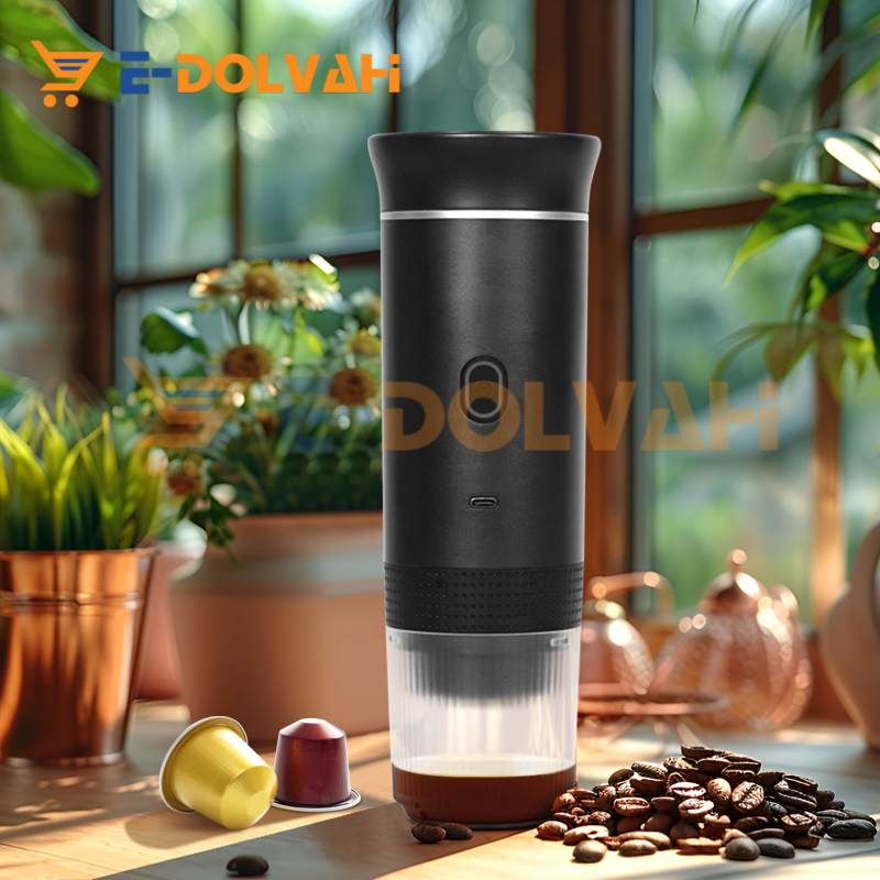 Machine à café portable 3-en-1 USB /000105– Expresso sans fil pour voiture, maison, bureau, camping