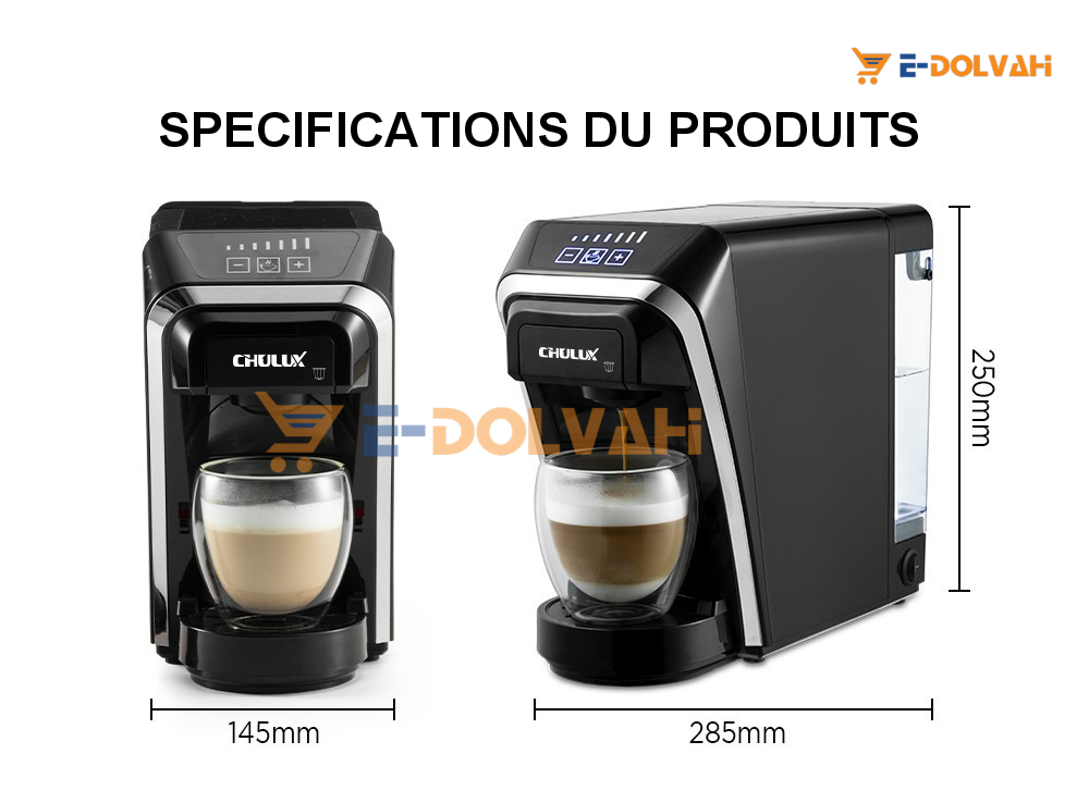 Mini Machine à Café Italienne DG /000101– L’expresso qui vous suit partout