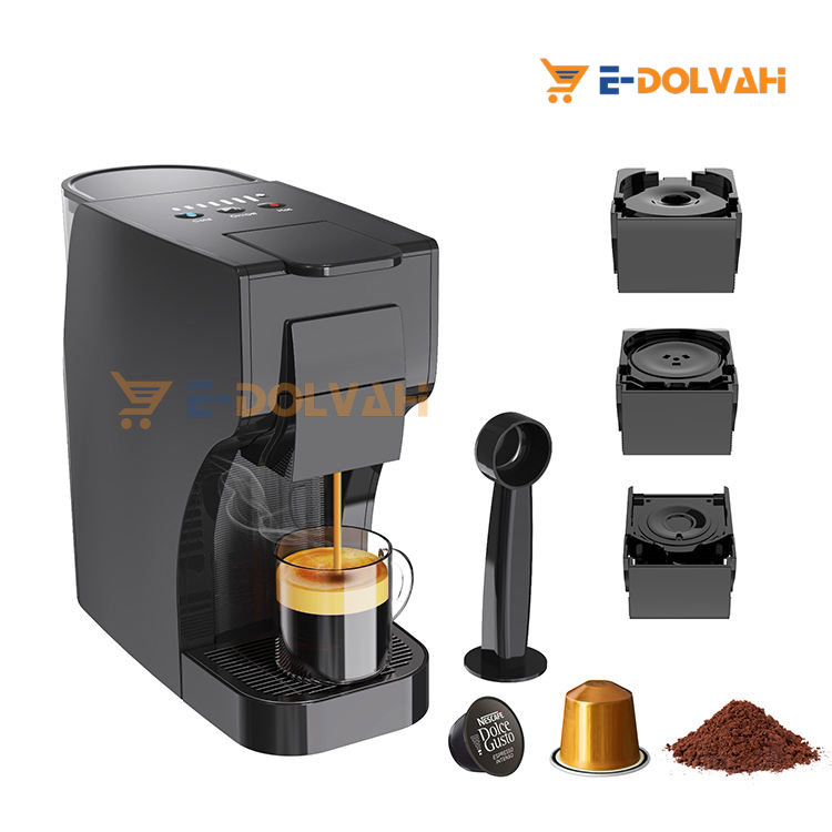 Machine à Expresso 3-en-1 /000102– Le plaisir du café, à votre rythme