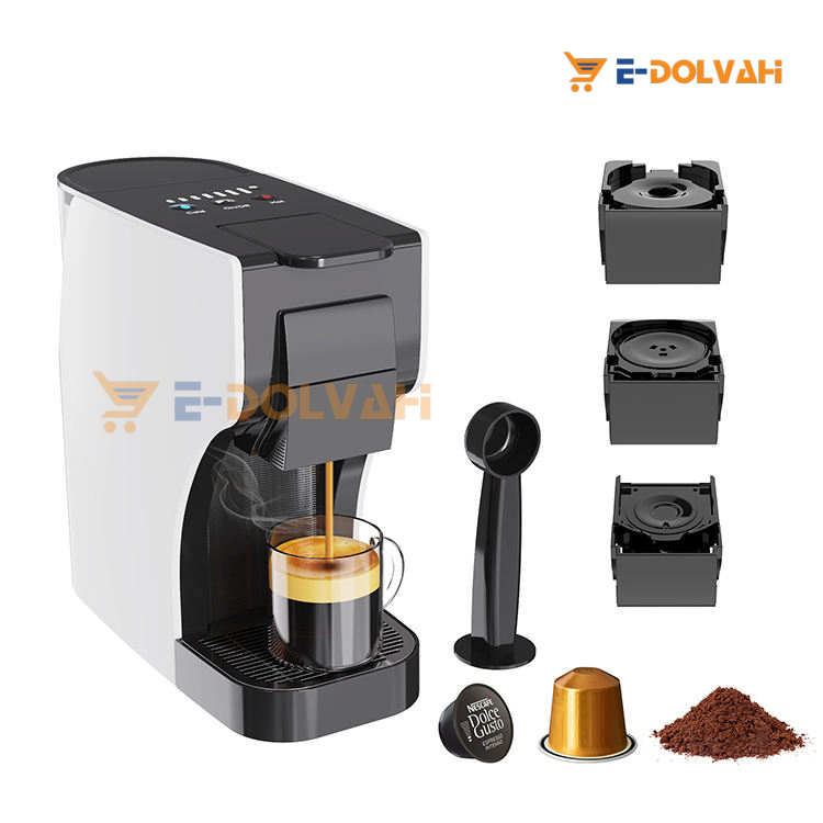 Machine à Expresso 3-en-1 /000102– Le plaisir du café, à votre rythme