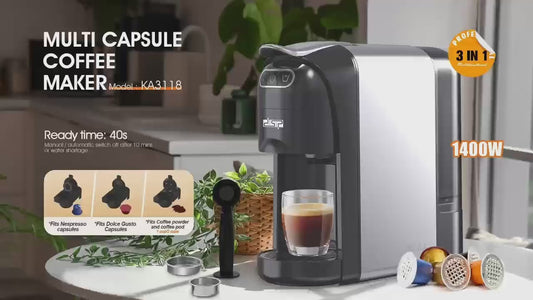 Cafetière DSP Pro/000103, multi-capsules à service unique