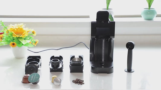 Machine à Expresso 3-en-1 /000102– Le plaisir du café, à votre rythme