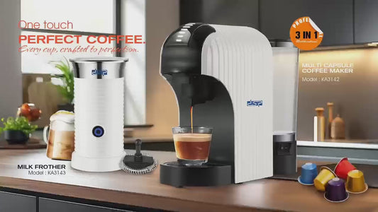 DSP Café Multi-Capsules /000104 – L'art du café chez vous, version 3-en-1 !